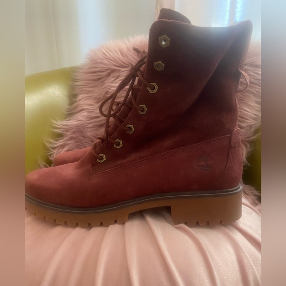 Timberland Jayne Waterproof Fleece-Lined Women Boots size 8 - Picture 2 of 5